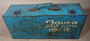Ogura オグラ 電動油圧式鉄筋カッター 100V ケース付 HBC-16